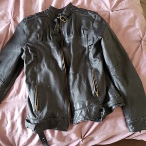 Kids leather jacket